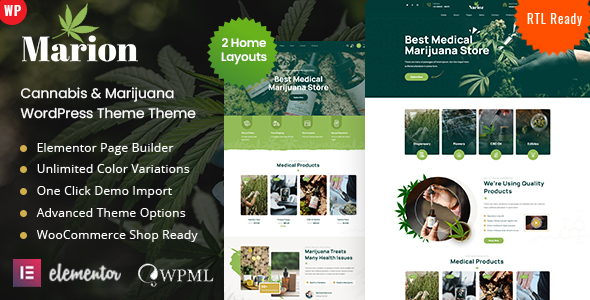 Marion Preview Wordpress Theme - Rating, Reviews, Preview, Demo & Download