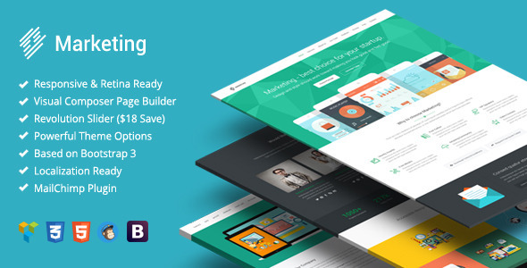 Marketing Preview Wordpress Theme - Rating, Reviews, Preview, Demo & Download