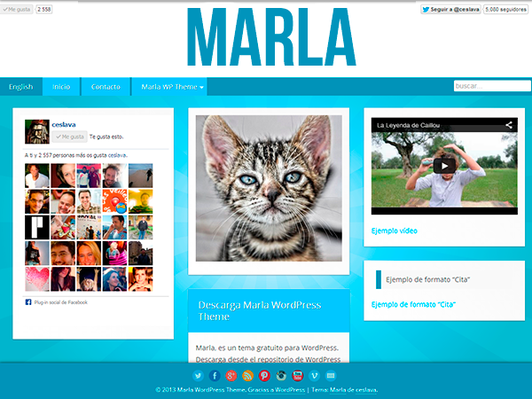 Marla Theme Preview Wordpress Theme - Rating, Reviews, Preview, Demo & Download
