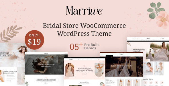 Marriwe Preview Wordpress Theme - Rating, Reviews, Preview, Demo & Download