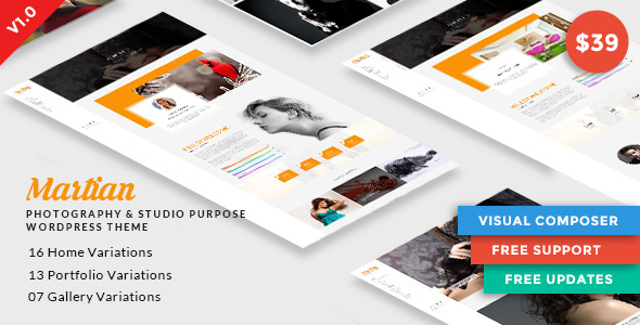 Martian Preview Wordpress Theme - Rating, Reviews, Preview, Demo & Download