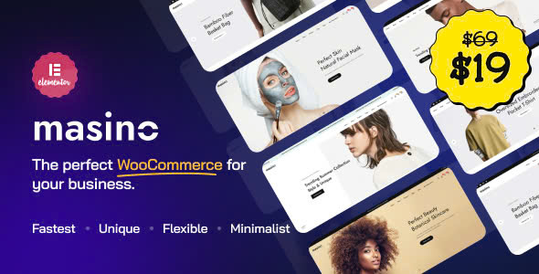 Masino Preview Wordpress Theme - Rating, Reviews, Preview, Demo & Download
