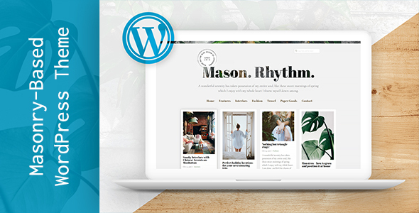 Mason Rhythm Preview Wordpress Theme - Rating, Reviews, Preview, Demo & Download