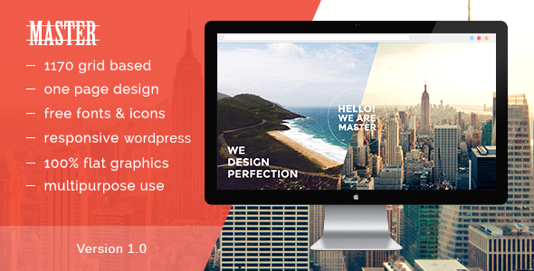 Master Preview Wordpress Theme - Rating, Reviews, Preview, Demo & Download