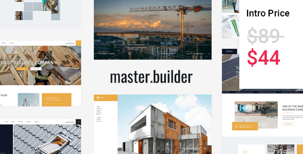 MasterBuilder Preview Wordpress Theme - Rating, Reviews, Preview, Demo & Download