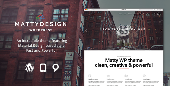 Matty Preview Wordpress Theme - Rating, Reviews, Preview, Demo & Download