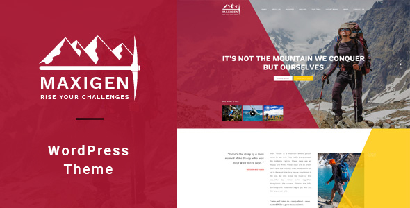 Maxigen Preview Wordpress Theme - Rating, Reviews, Preview, Demo & Download