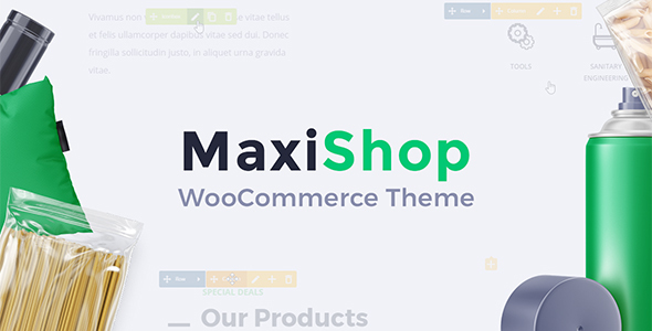 MaxiShop Preview Wordpress Theme - Rating, Reviews, Preview, Demo & Download