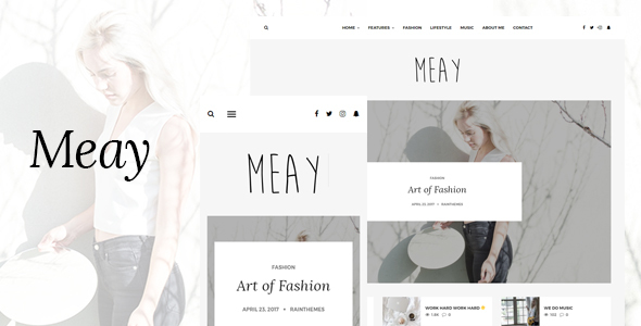 Meay Preview Wordpress Theme - Rating, Reviews, Preview, Demo & Download