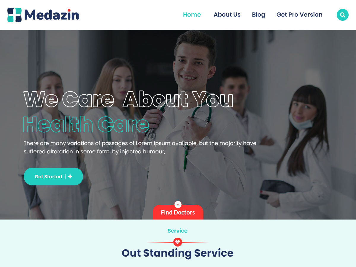 Medazin Preview Wordpress Theme - Rating, Reviews, Preview, Demo & Download