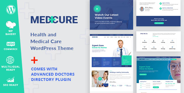 Medcure Preview Wordpress Theme - Rating, Reviews, Preview, Demo & Download