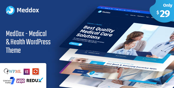 Meddox Preview Wordpress Theme - Rating, Reviews, Preview, Demo & Download