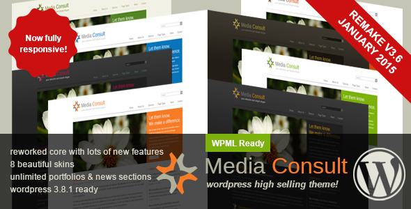 Media Consult Preview Wordpress Theme - Rating, Reviews, Preview, Demo & Download