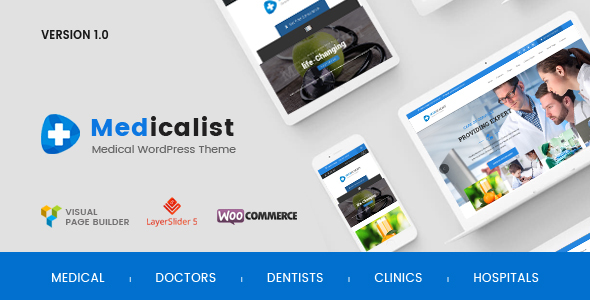 Medicalist Preview Wordpress Theme - Rating, Reviews, Preview, Demo & Download