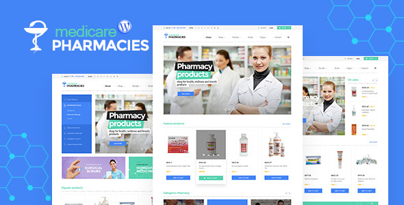 Medicare Pharmacies Preview Wordpress Theme - Rating, Reviews, Preview, Demo & Download