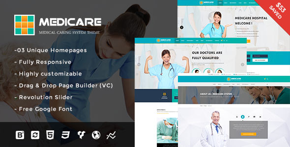 Medicare Preview Wordpress Theme - Rating, Reviews, Preview, Demo & Download