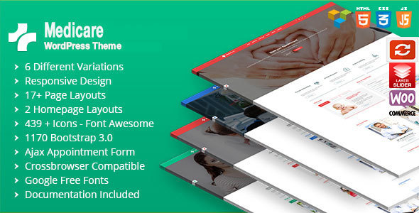 Medicare Responsive Preview Wordpress Theme - Rating, Reviews, Preview, Demo & Download