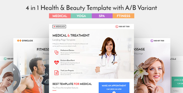 Mediclick Preview Wordpress Theme - Rating, Reviews, Preview, Demo & Download
