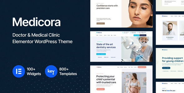 Medicora Preview Wordpress Theme - Rating, Reviews, Preview, Demo & Download