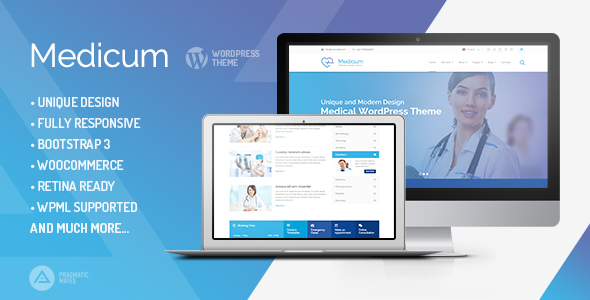 Medicum Preview Wordpress Theme - Rating, Reviews, Preview, Demo & Download