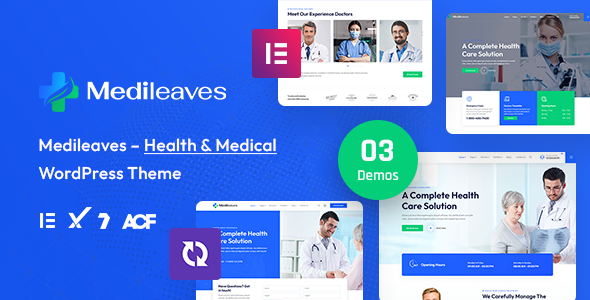 Medileaves Preview Wordpress Theme - Rating, Reviews, Preview, Demo & Download