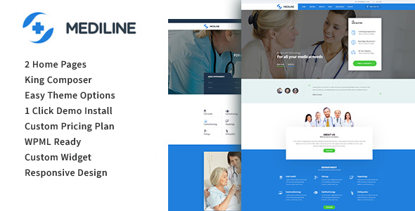 Mediline Preview Wordpress Theme - Rating, Reviews, Preview, Demo & Download