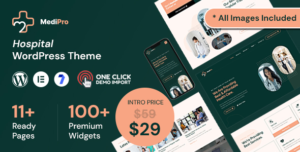 MediPro Preview Wordpress Theme - Rating, Reviews, Preview, Demo & Download