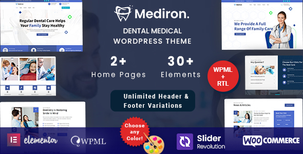 Mediron Preview Wordpress Theme - Rating, Reviews, Preview, Demo & Download