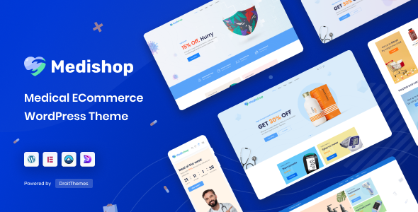 MediShop Preview Wordpress Theme - Rating, Reviews, Preview, Demo & Download