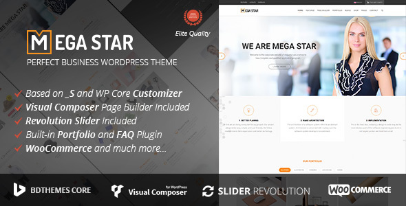 Megastar Preview Wordpress Theme - Rating, Reviews, Preview, Demo & Download
