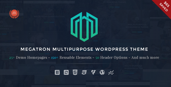 Megatron Preview Wordpress Theme - Rating, Reviews, Preview, Demo & Download