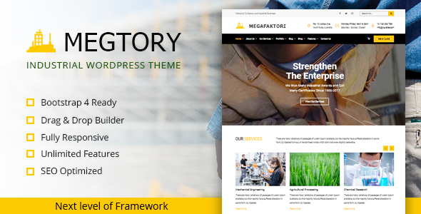 Megtory Preview Wordpress Theme - Rating, Reviews, Preview, Demo & Download