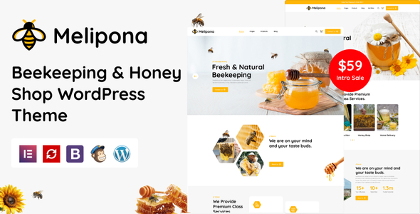 Melipona Preview Wordpress Theme - Rating, Reviews, Preview, Demo & Download