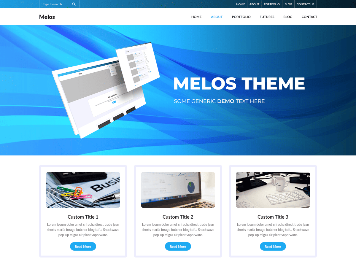 Melos IBusiness Preview Wordpress Theme - Rating, Reviews, Preview, Demo & Download