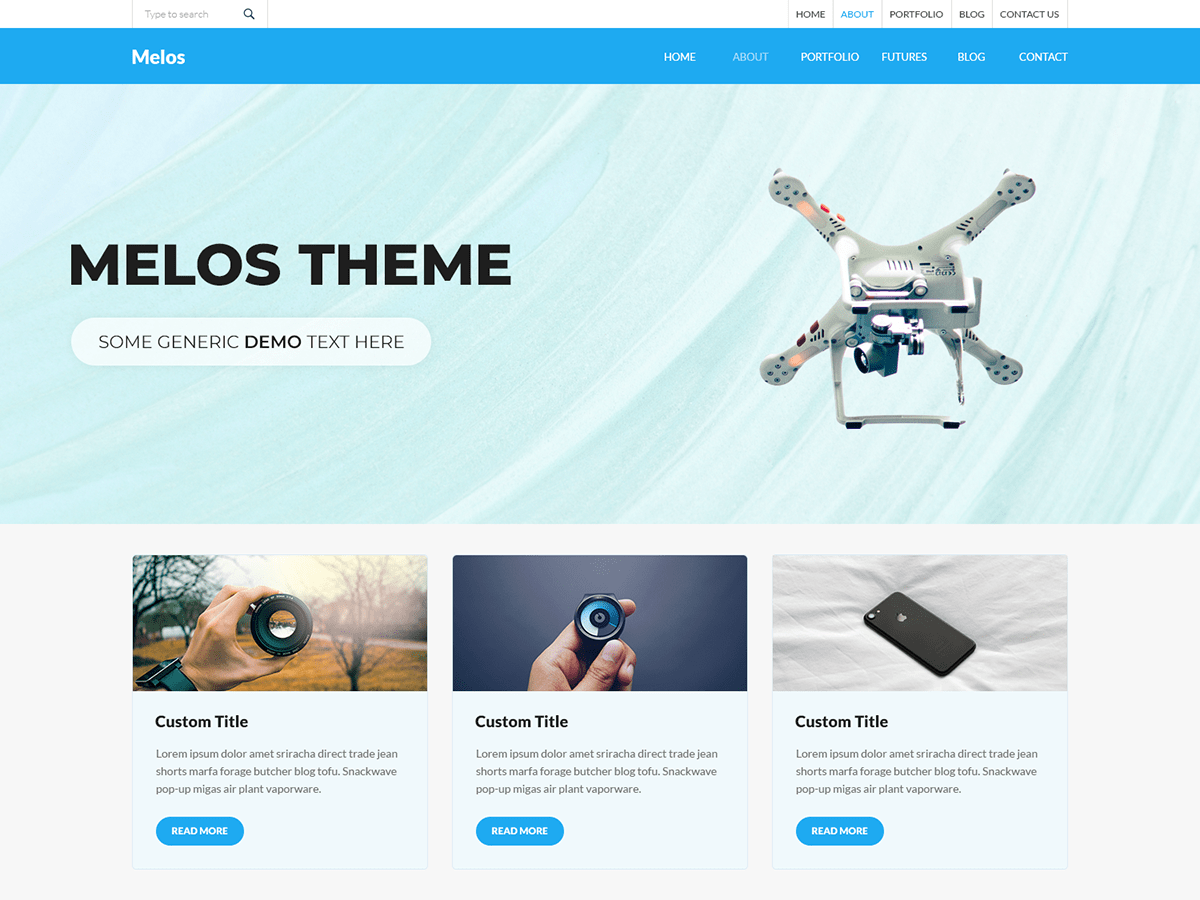 Melos Shop Preview Wordpress Theme - Rating, Reviews, Preview, Demo & Download