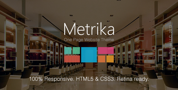 Metrika Preview Wordpress Theme - Rating, Reviews, Preview, Demo & Download