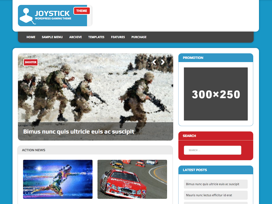 MH Joystick Preview Wordpress Theme - Rating, Reviews, Preview, Demo & Download