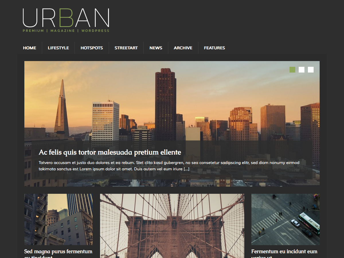 MH UrbanMag Preview Wordpress Theme - Rating, Reviews, Preview, Demo & Download