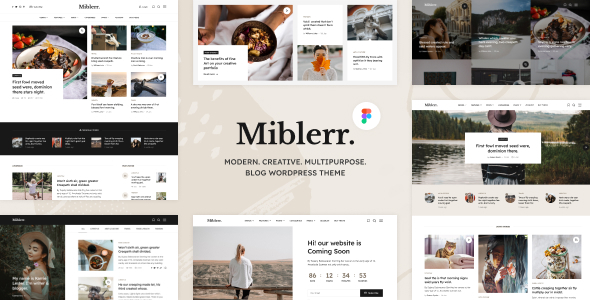 Miblerr Preview Wordpress Theme - Rating, Reviews, Preview, Demo & Download