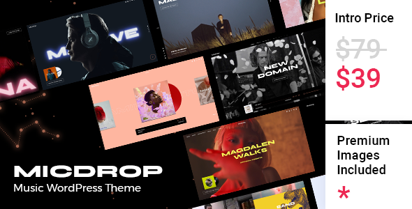 Micdrop Preview Wordpress Theme - Rating, Reviews, Preview, Demo & Download