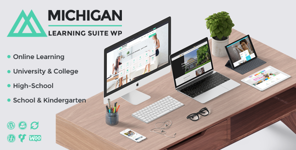 Michigan Learning Preview Wordpress Theme - Rating, Reviews, Preview, Demo & Download