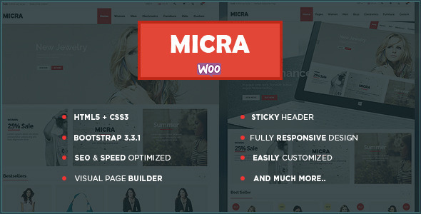 Micra Preview Wordpress Theme - Rating, Reviews, Preview, Demo & Download