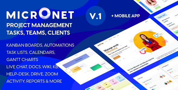 Micronet Work Preview Wordpress Theme - Rating, Reviews, Preview, Demo & Download