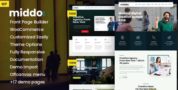 Middo Preview Wordpress Theme - Rating, Reviews, Preview, Demo & Download