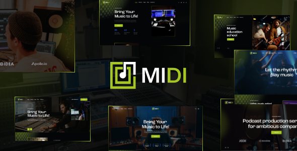 Midi Preview Wordpress Theme - Rating, Reviews, Preview, Demo & Download