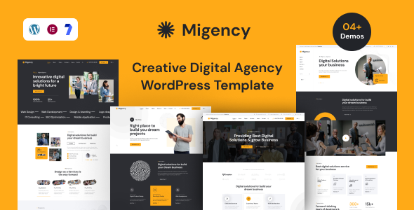 Migency Preview Wordpress Theme - Rating, Reviews, Preview, Demo & Download