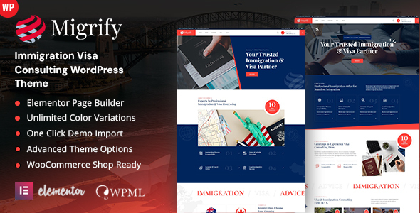 Migrify Preview Wordpress Theme - Rating, Reviews, Preview, Demo & Download