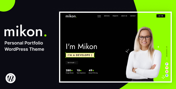 Mikon Preview Wordpress Theme - Rating, Reviews, Preview, Demo & Download