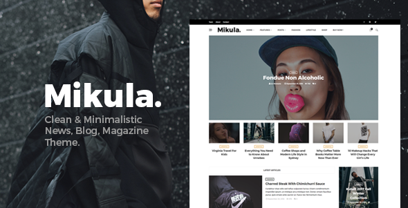 Mikula Preview Wordpress Theme - Rating, Reviews, Preview, Demo & Download