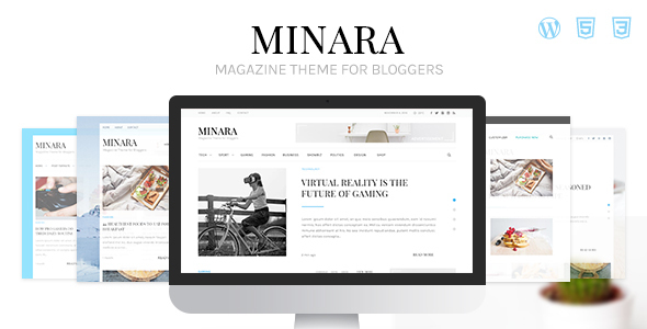 Minara Preview Wordpress Theme - Rating, Reviews, Preview, Demo & Download